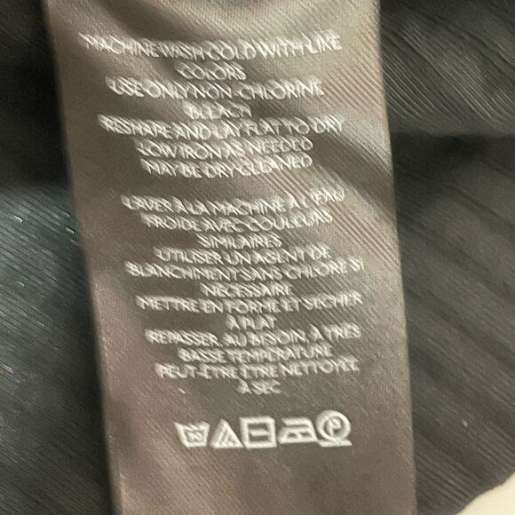 NWT Anthropologie Maeve Textured Sweetheart Top - Black - XL - Picture 13 of 14